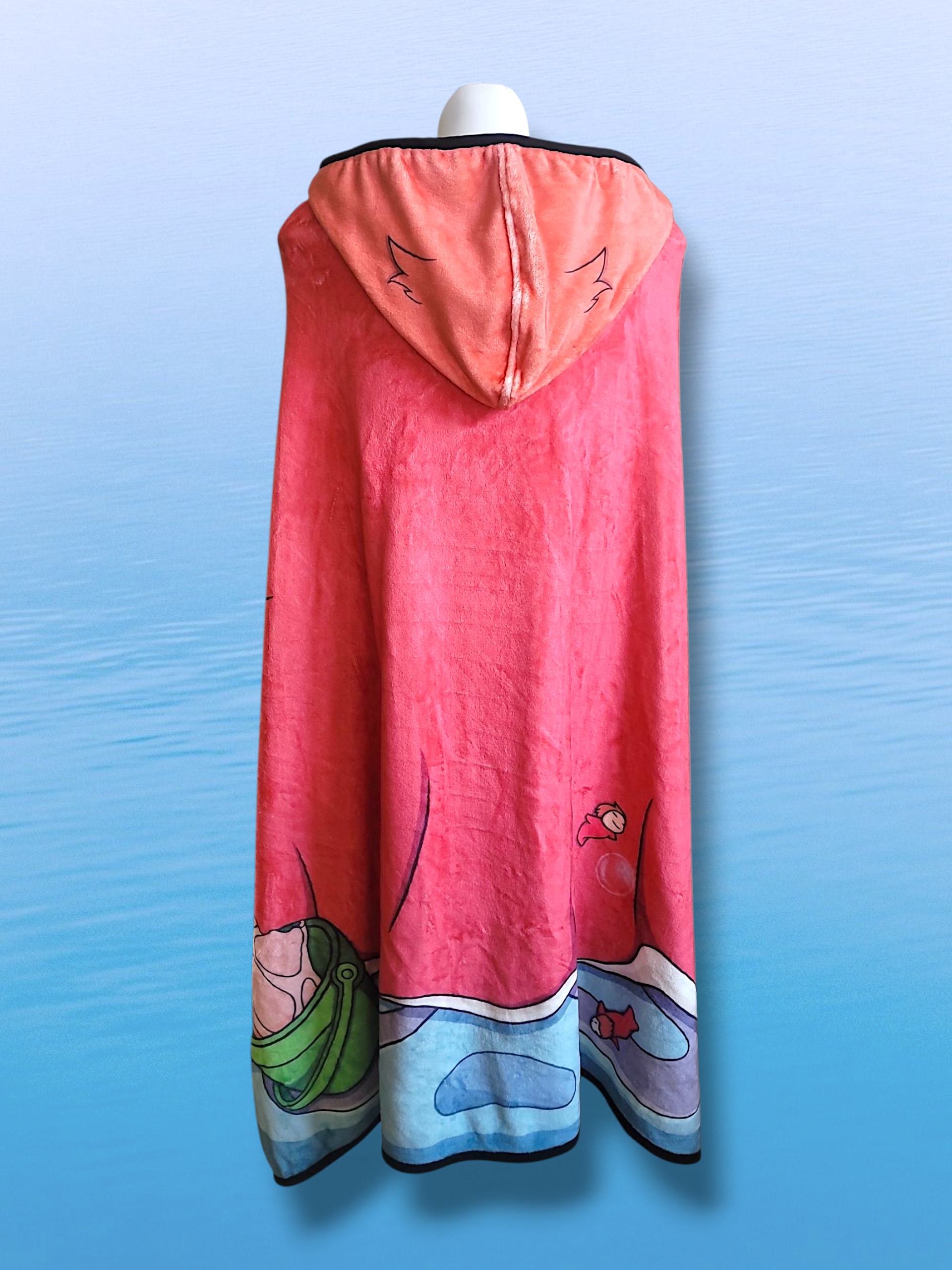 Ponyo  ( Hoodie Blanket )