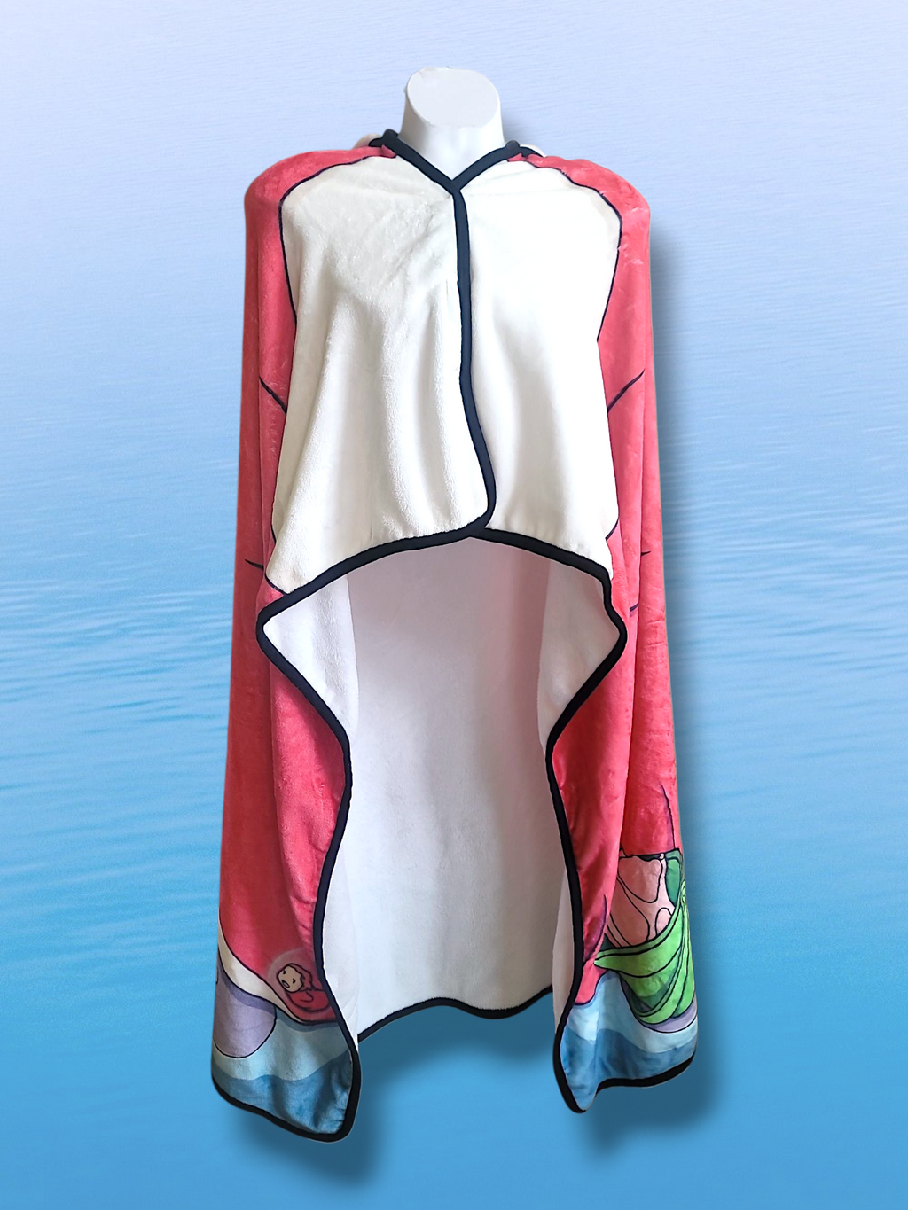 Ponyo  ( Hoodie Blanket )