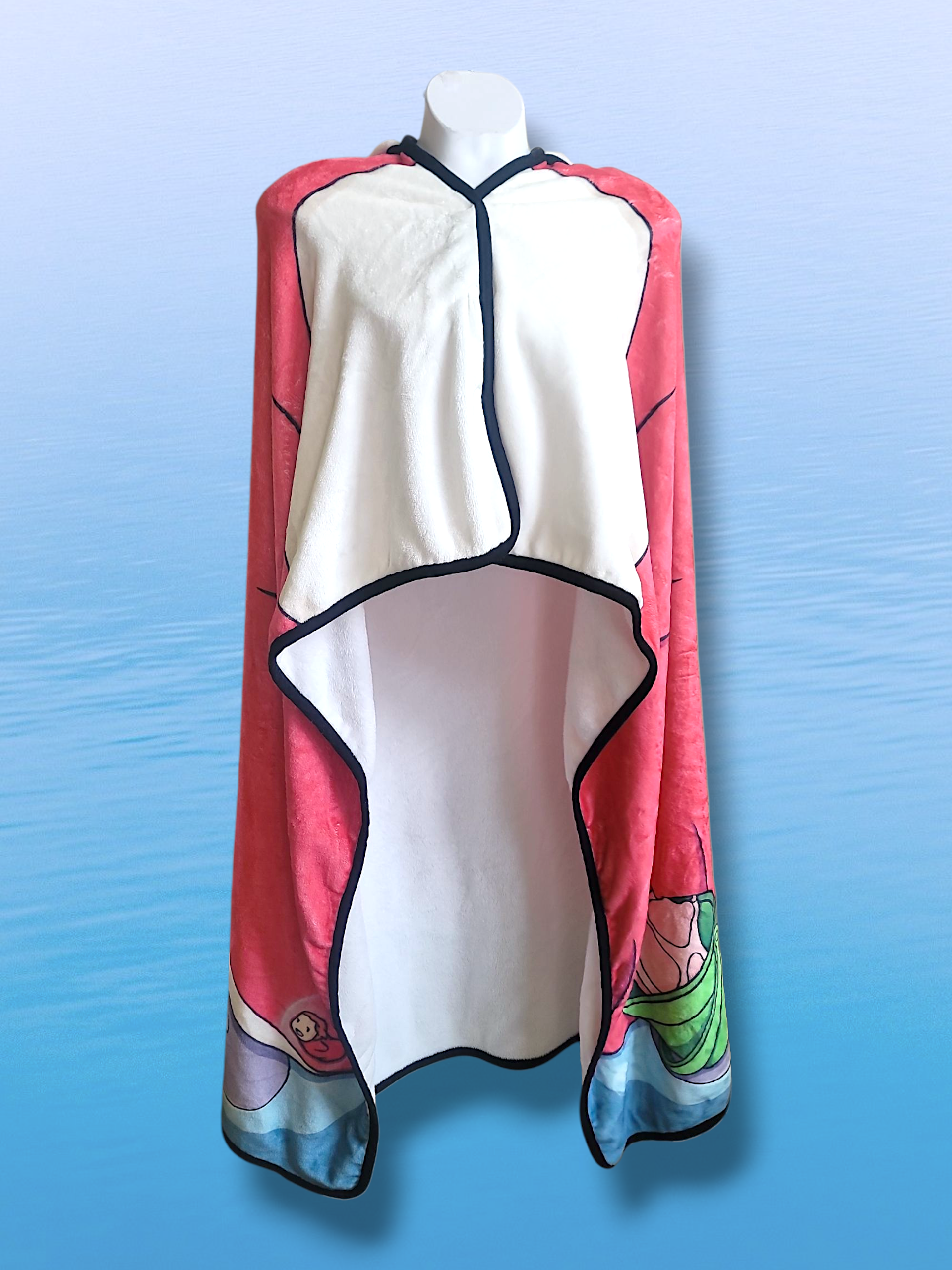 Ponyo  ( Hoodie Blanket )