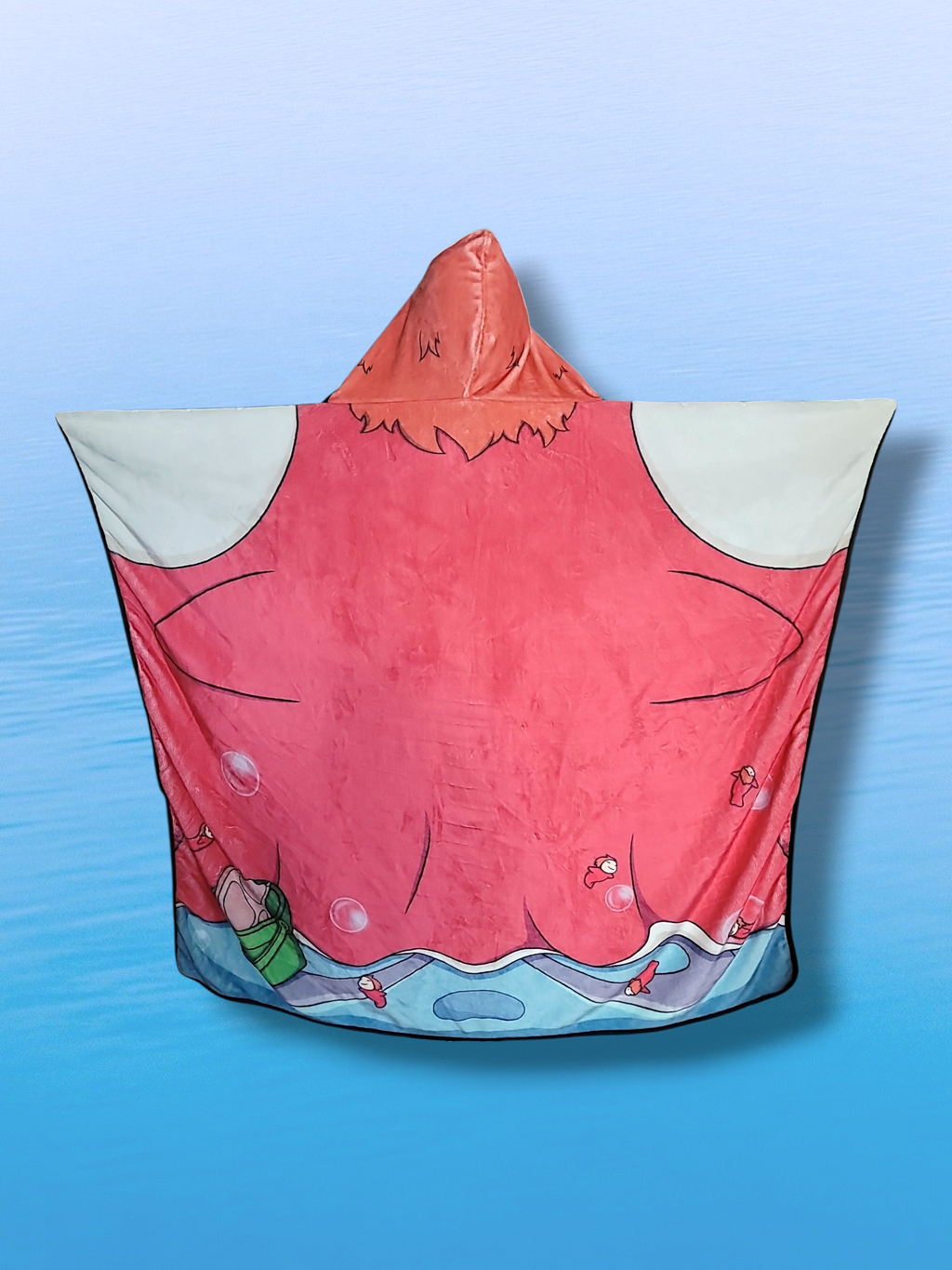 Ponyo  ( Hoodie Blanket )