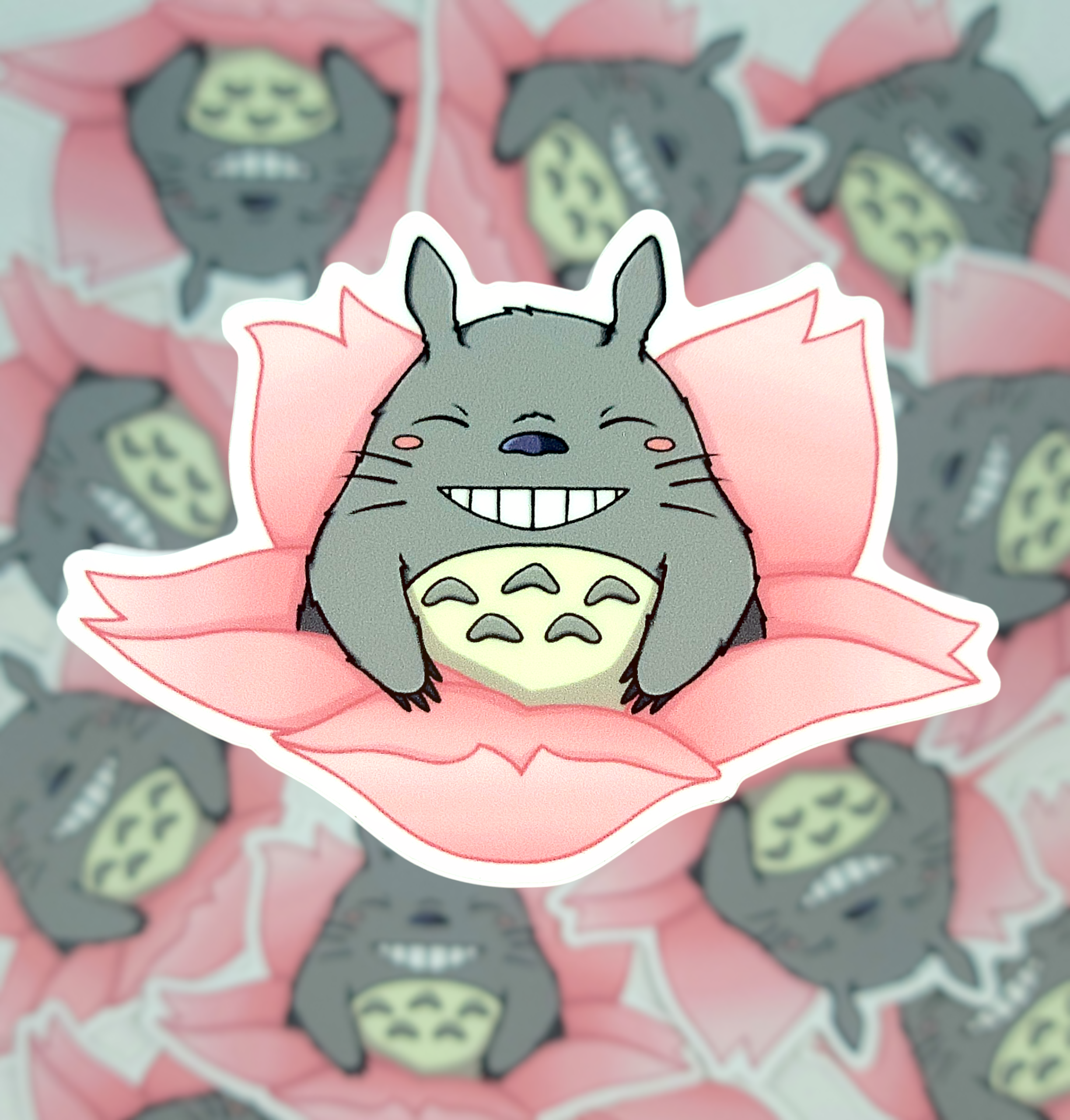Totoro Sakura ( Sticker )