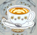 Cinnamoroll Latte ( Sticker )