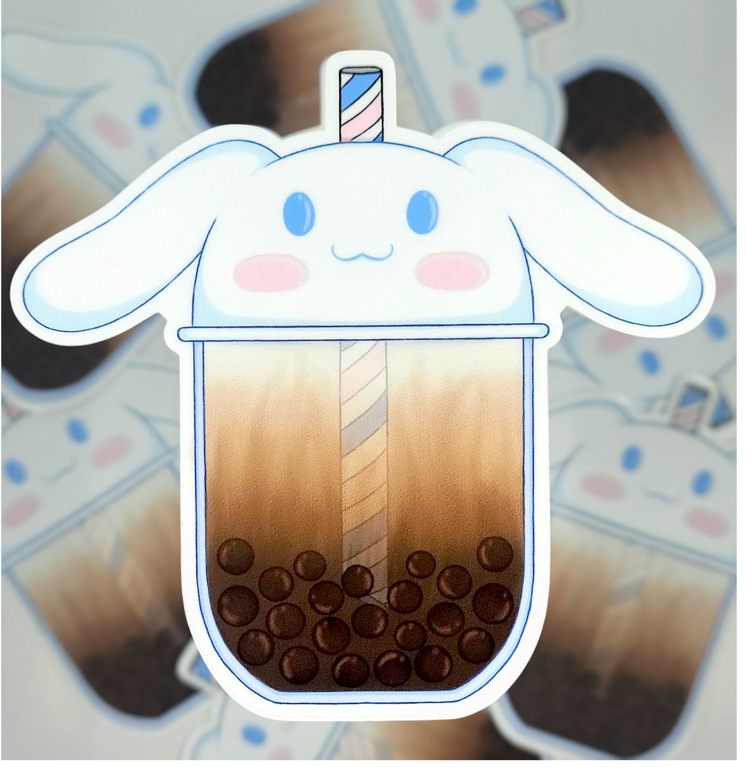 Cinnamoroll Boba ( Sticker )