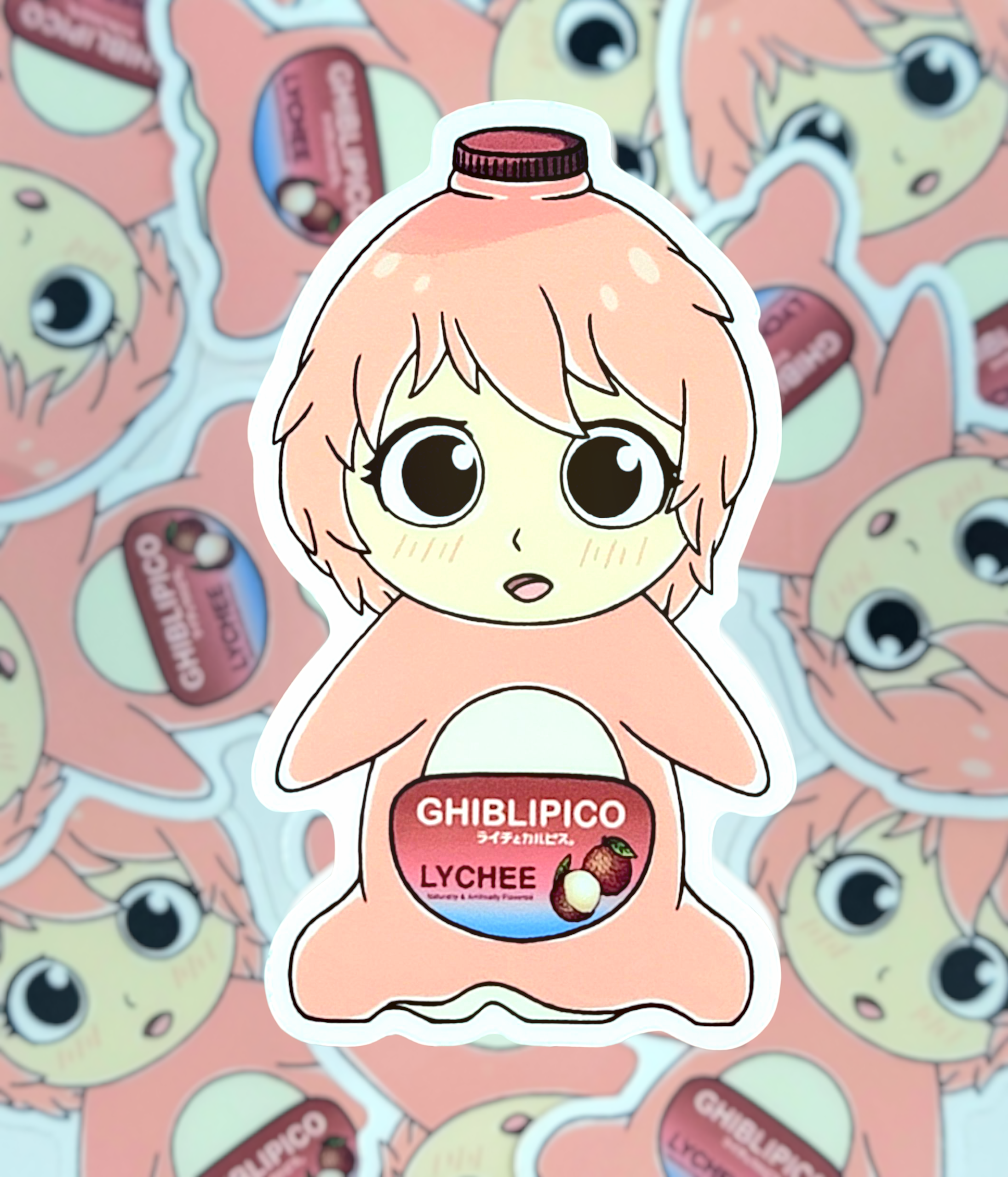 Ponyo Drink ( Sticker )