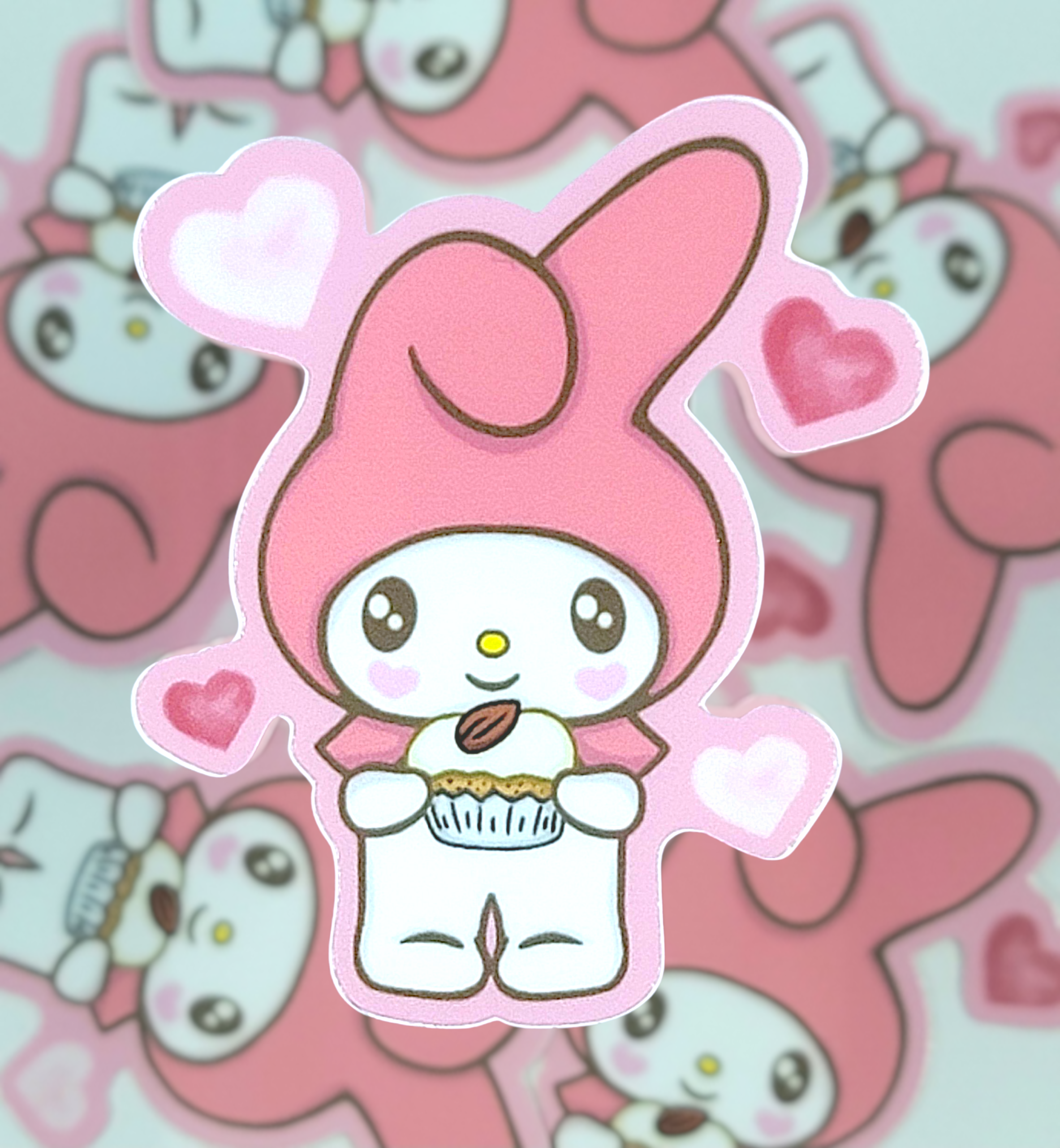 My Melody Hearts ( Sticker )