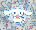 Cinnamoroll Hearts ( Sticker )
