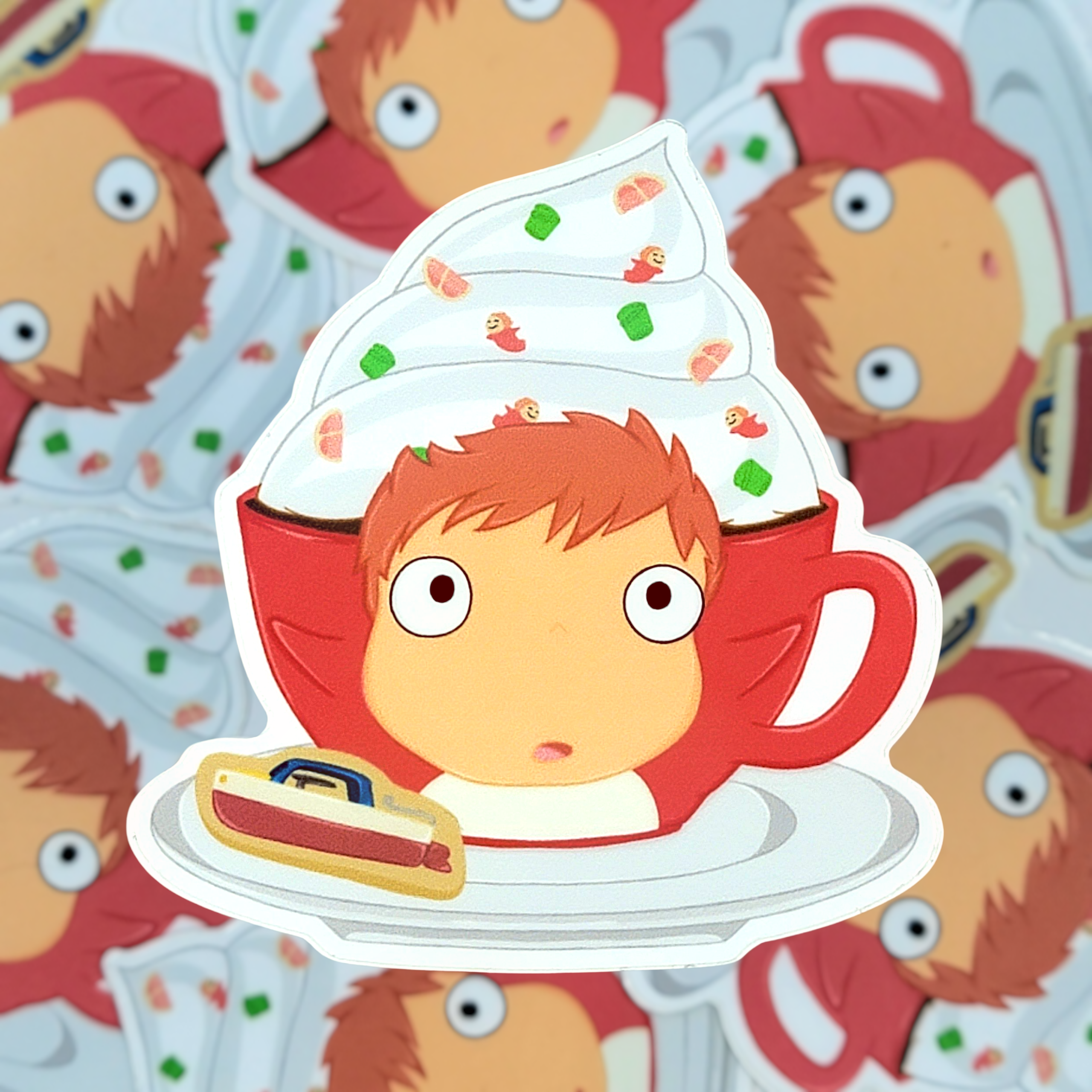 Ponyo Cino ( Sticker )