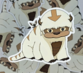 Appa and Momo ( Sticker )