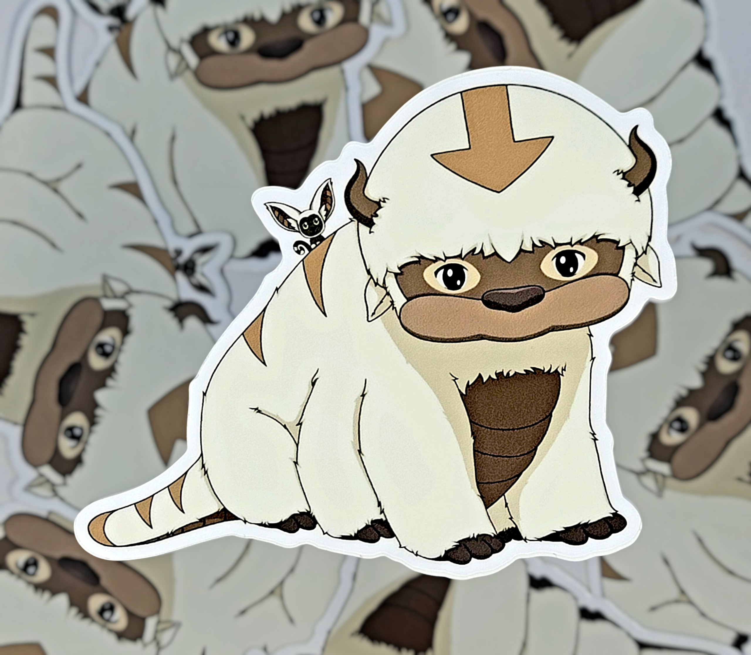 Appa and Momo ( Sticker )