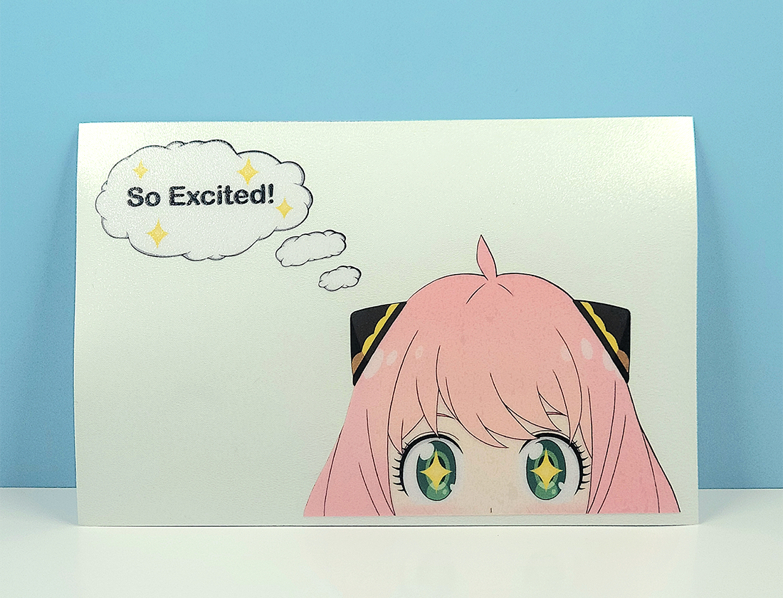 Anya Thought Bubble ( Decal )