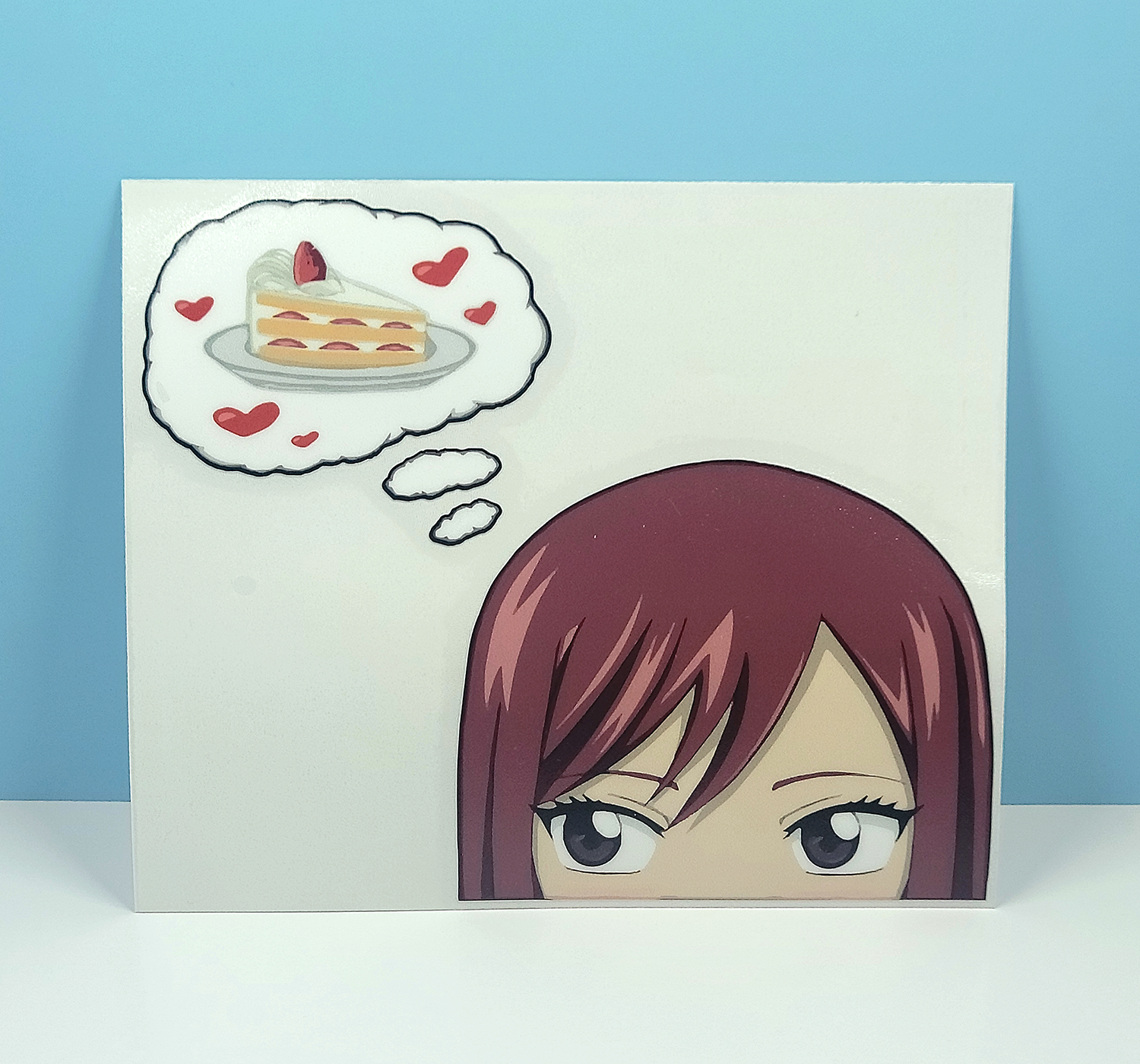 Erza Thought Bubble ( Decal )