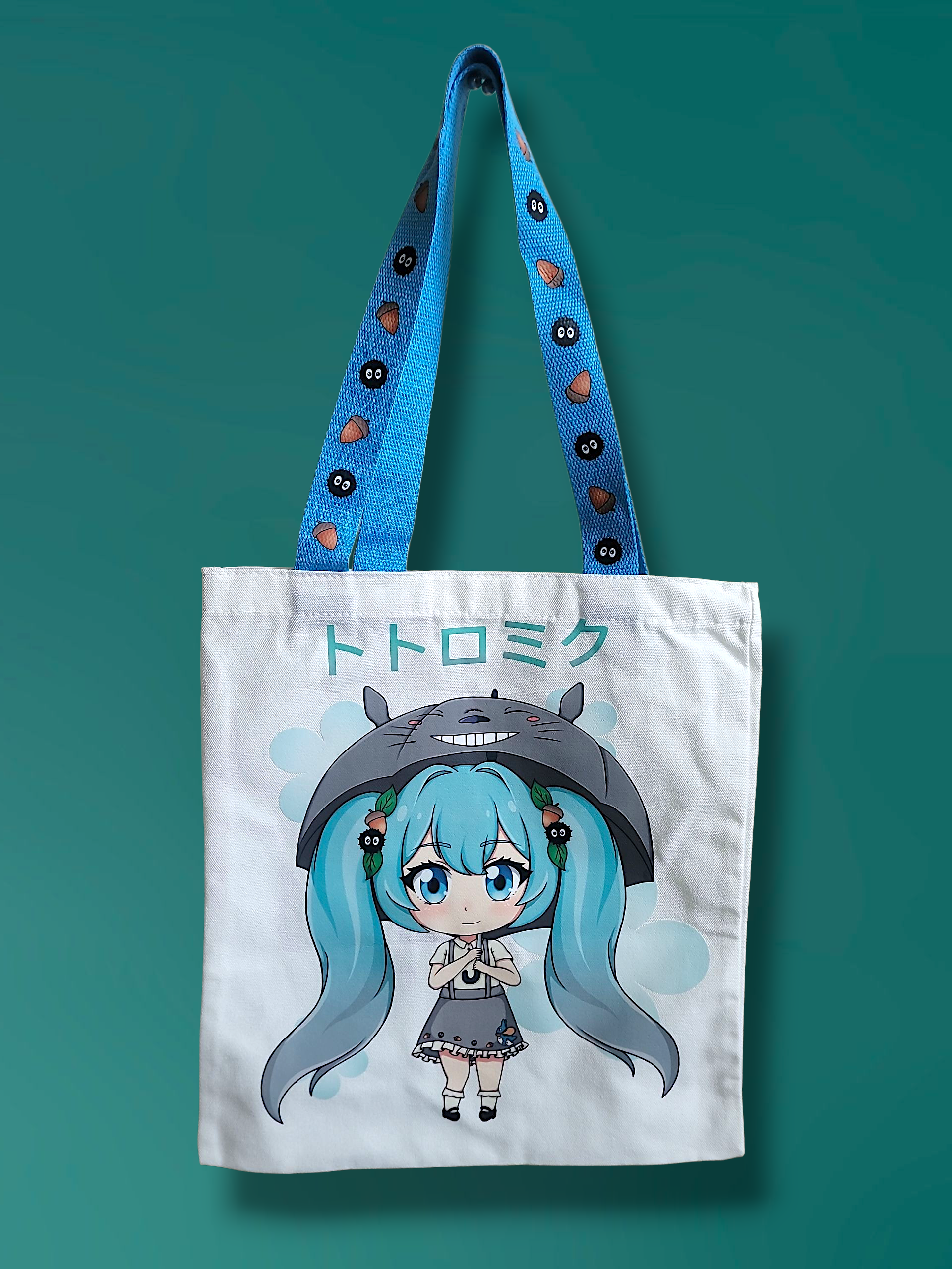 Totoro Miku  ( Tote Bag )