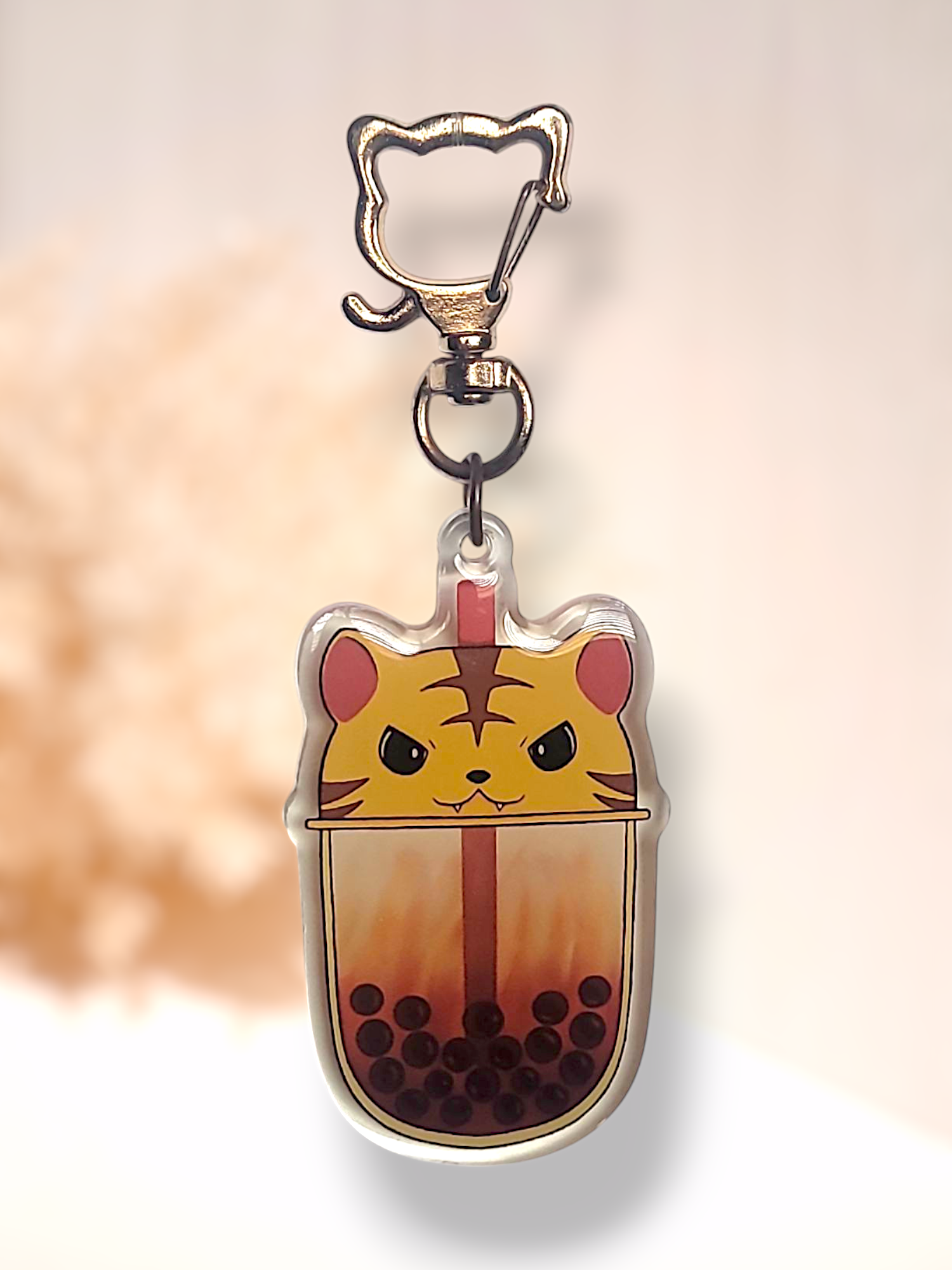 Tiger Boba ( Keychain )