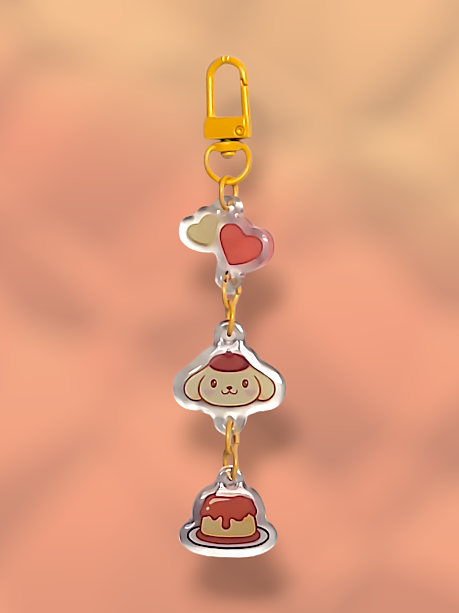 Pompompurin ( Dangling Keychain )