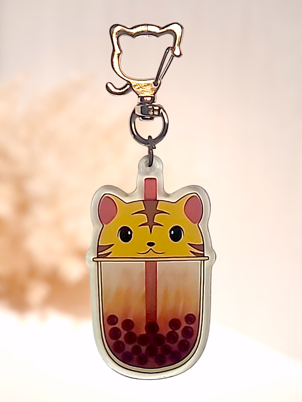 Tiger Boba ( Keychain )