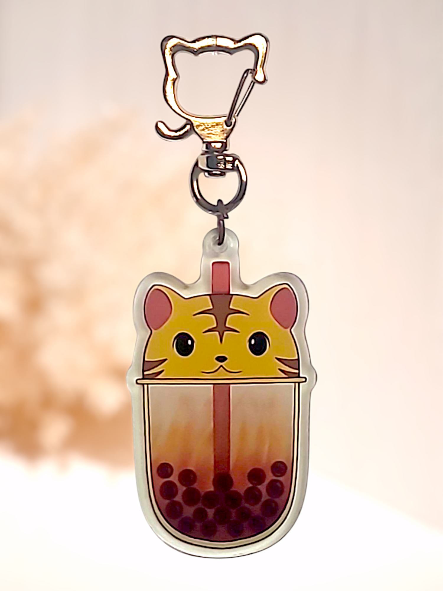 Tiger Boba ( Keychain )